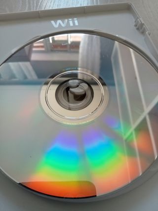 Wii consola negra - mando blanco