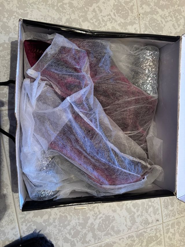 Botines de terciopelo