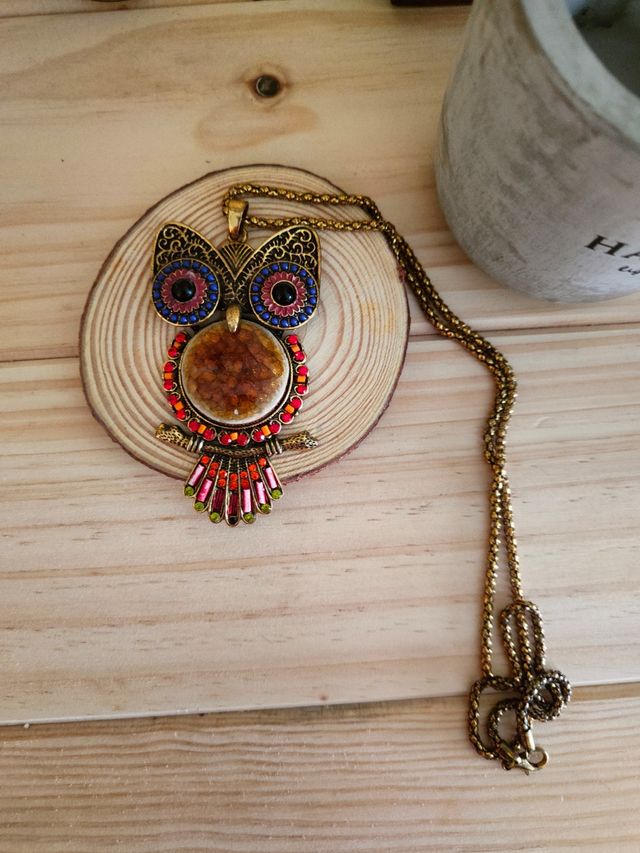 Colgante boho búho