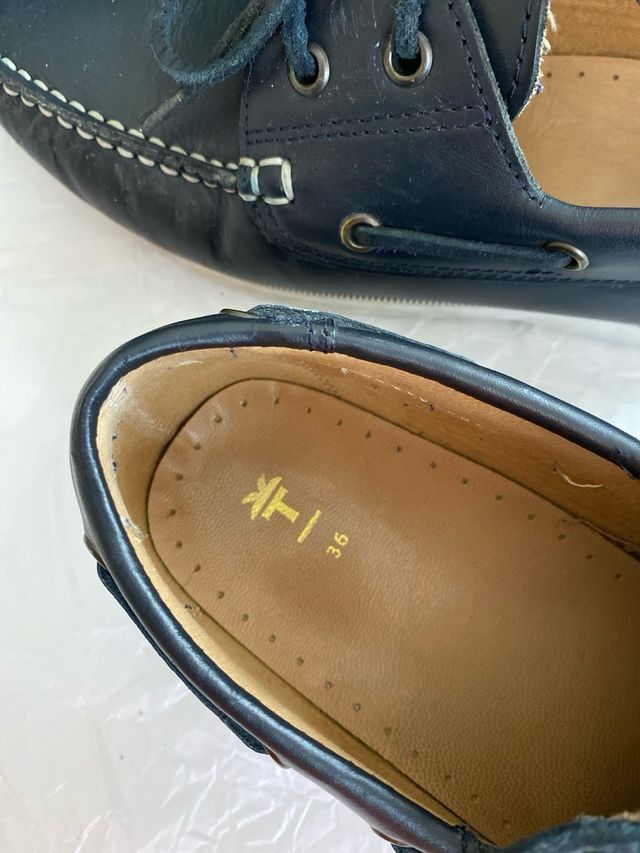 Náuticos Coconut Piel Niño 36