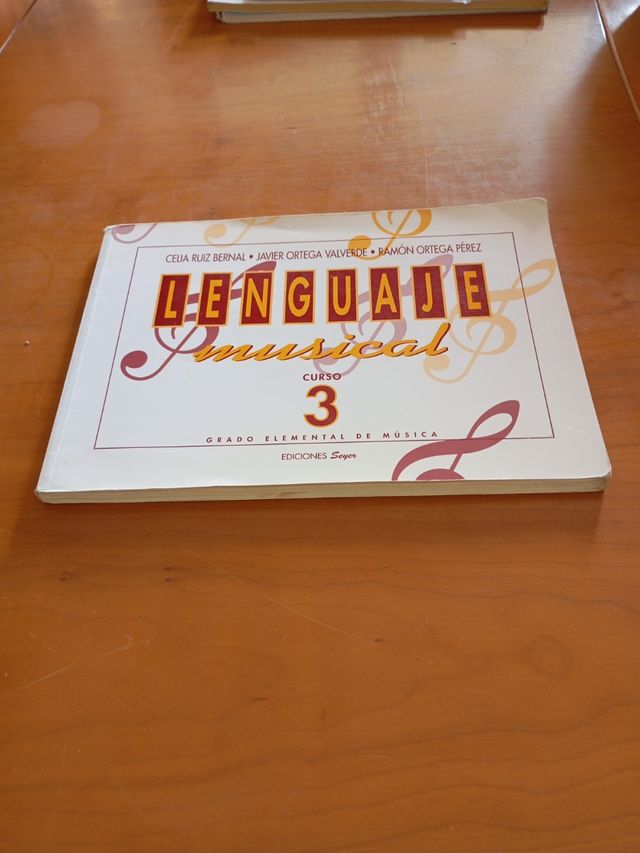Lenguaje musical 3, grado elemental