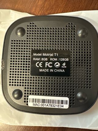 Android 14 Smart TV Box 8K  capacidad 8+128g