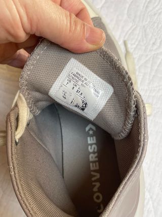 Converse Chuck Taylor-Botas grises 38