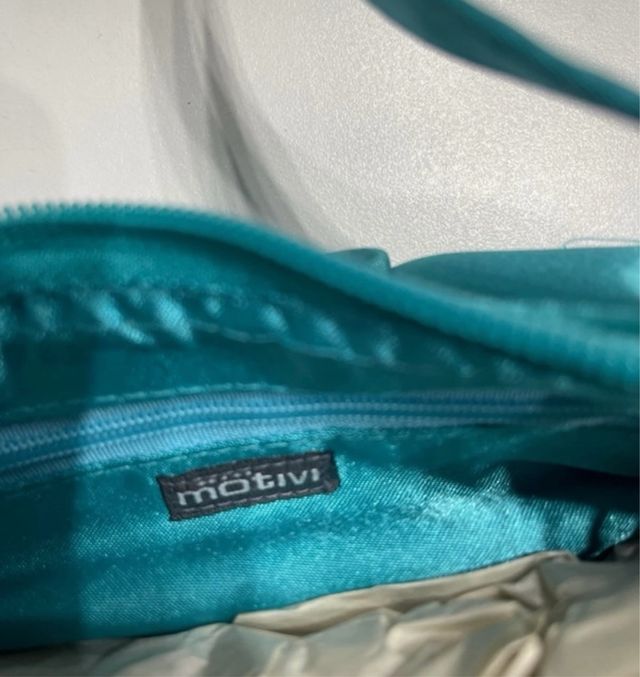 Mini Pochette Motivi Turchese