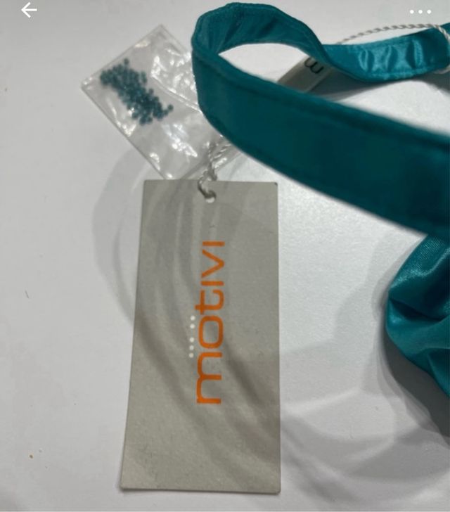 Mini Pochette Motivi Turchese