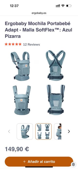 Portabebes mochila ergobaby