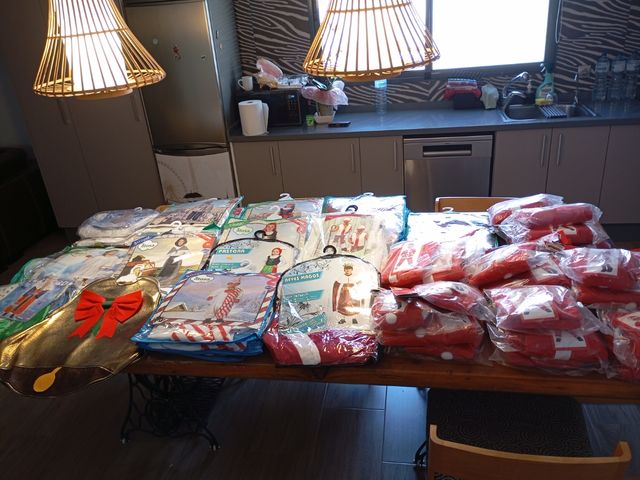 Lote 58 disfraces Navidad niños