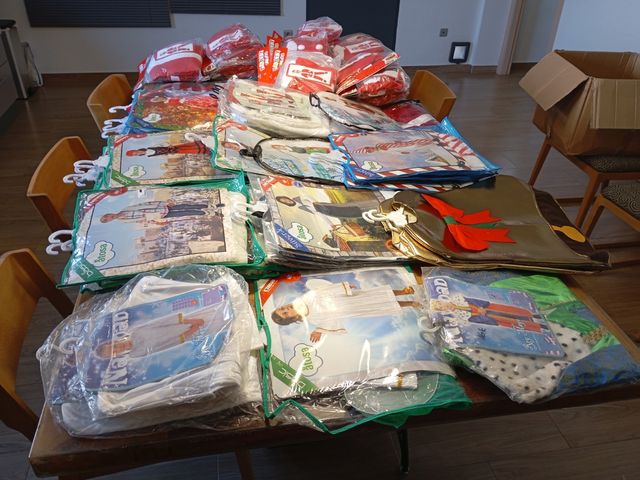 Lote 58 disfraces Navidad niños