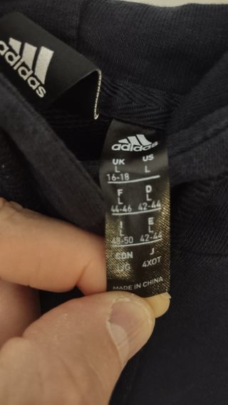 Felpa Adidas Grigia Tg.L