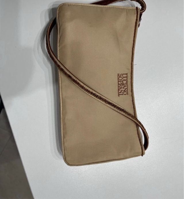 Pochette Luciano Soprani beige