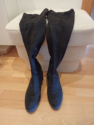 Botas altas negras mujer