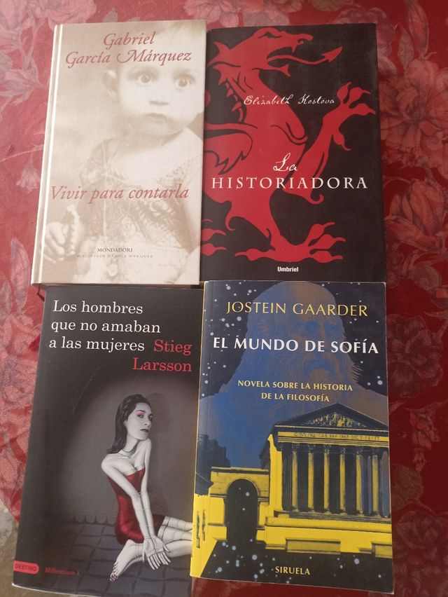 La historiadora,El mundo de Sofía,Los hombres que 