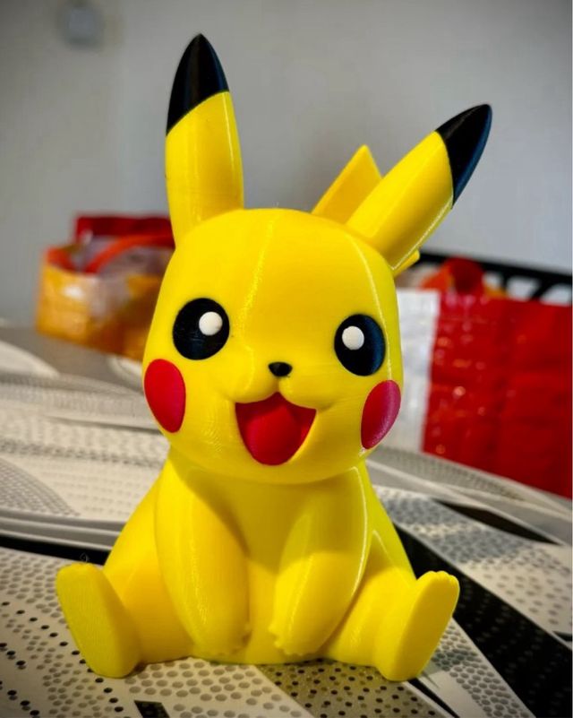 Figura Pikachu 3D