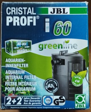 Filtro para acuario JBL Cristal Profi i60 