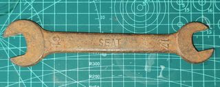 Llave fija vintage SEAT 17-19