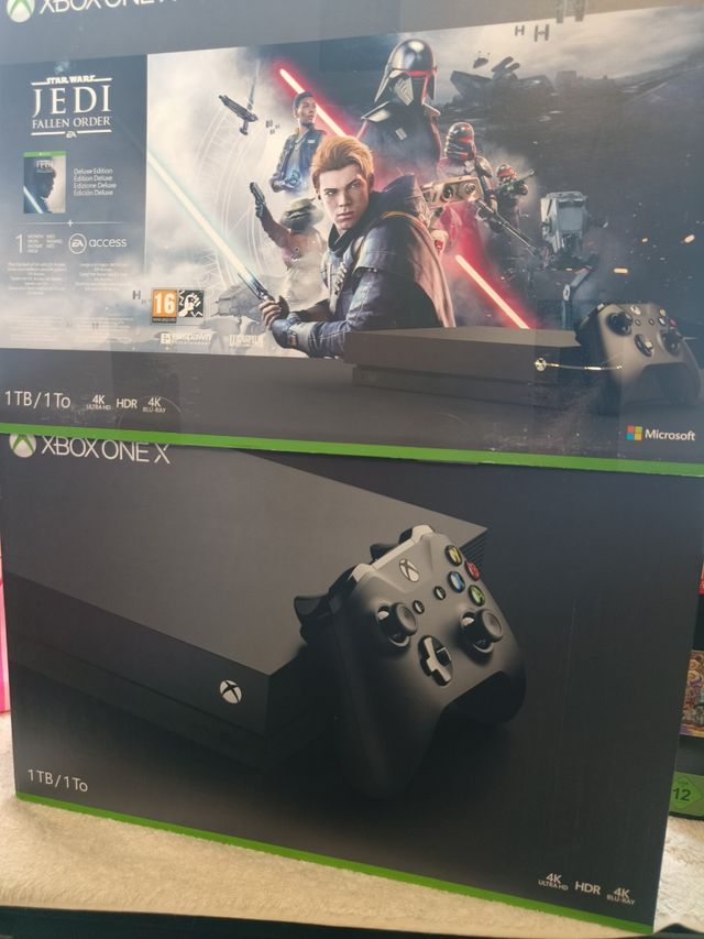 Xbox One X + Jedi Fallen Order