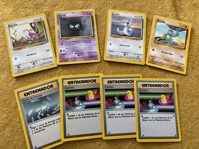 Lote cartas Pokemon Base set