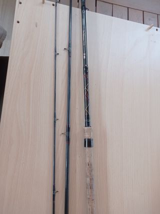Cañas Pesca Inglesa - 3 piezas.Precio negociable.