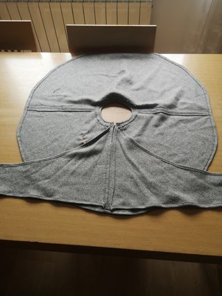 Capa traje regional niña