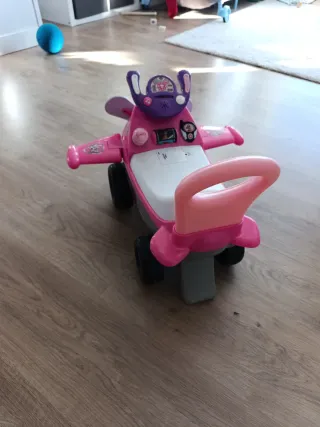 Avión andador bebé