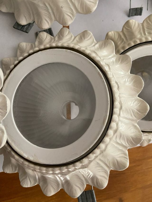 OPORTUNIDAD 5+1Focos de empotrar de latón antiguos