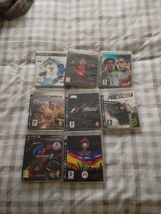 8 Juegos PS3 - Variados géneros