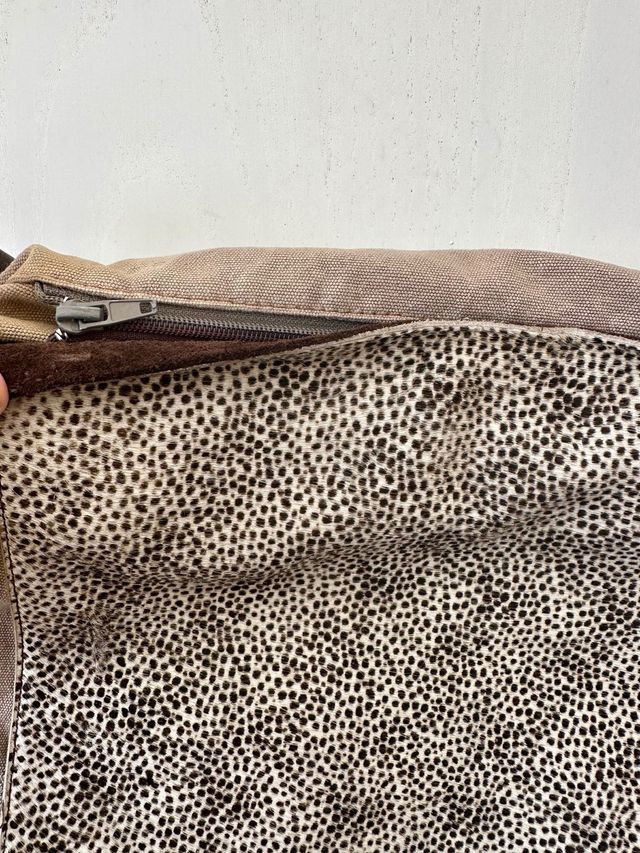 Bolso piel con solapas intercambiables