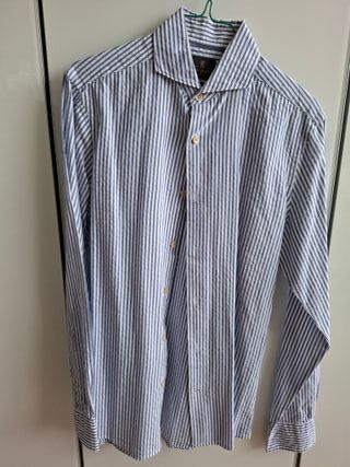 camicia uomo Dan John cotone goffrato