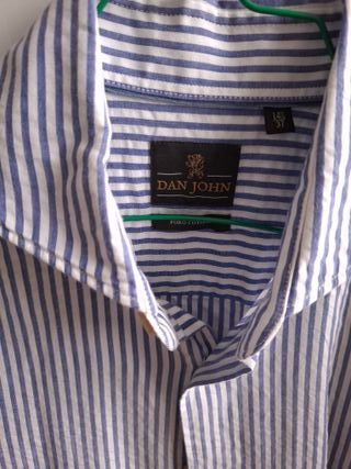 camicia uomo Dan John cotone goffrato