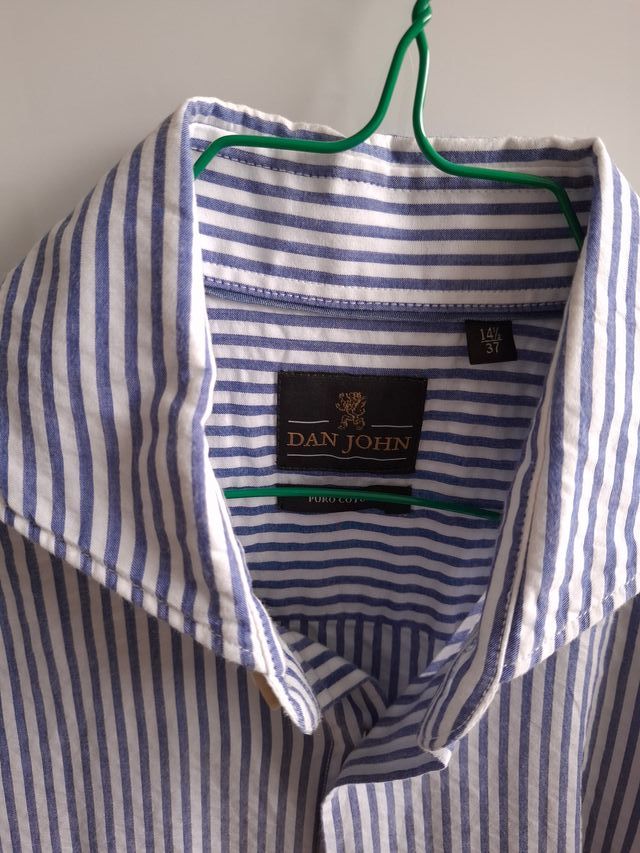 camicia uomo Dan John cotone goffrato