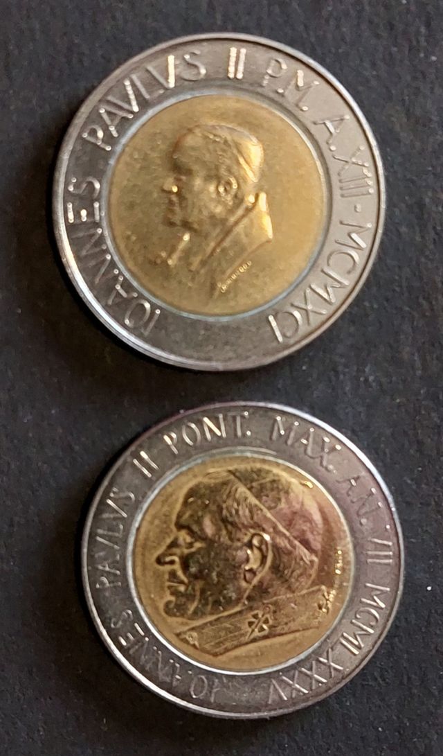 Monete Vaticano 