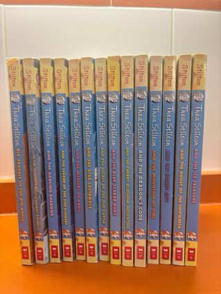 Libros de thea stilton en ingles