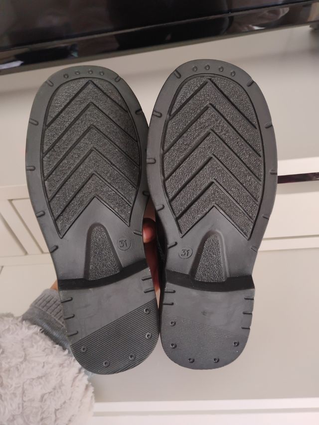 Zapatos colegiales niño talla 31