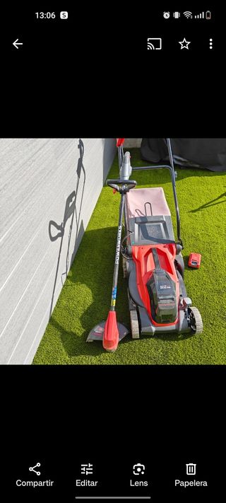 Cortacesped Powerwork P48LM35 RecortabordesP24ST25