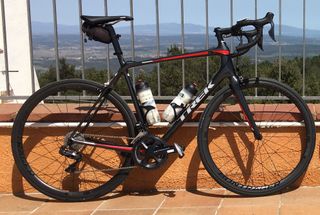 Bicicleta Émonda SL 7. Cuadro y ruedas de carbono.