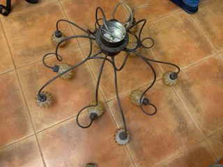 2 Lamparas vintage - 10 bombillas