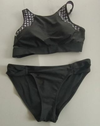 Bikini 2 pezzi nero-bianco tg S