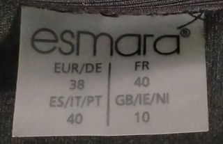 Bikini 2 pezzi nero-bianco tg S