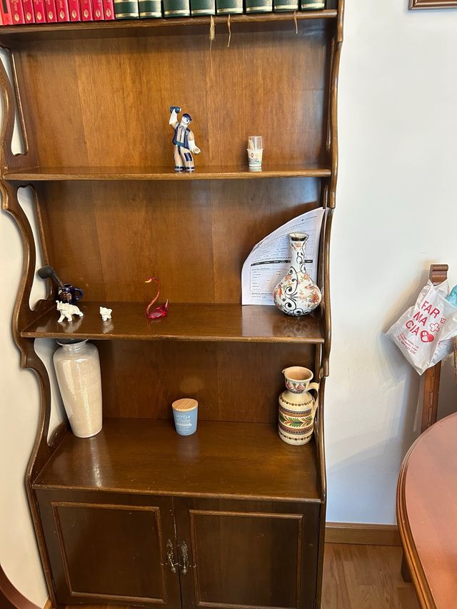 Estantería librería madera marrón