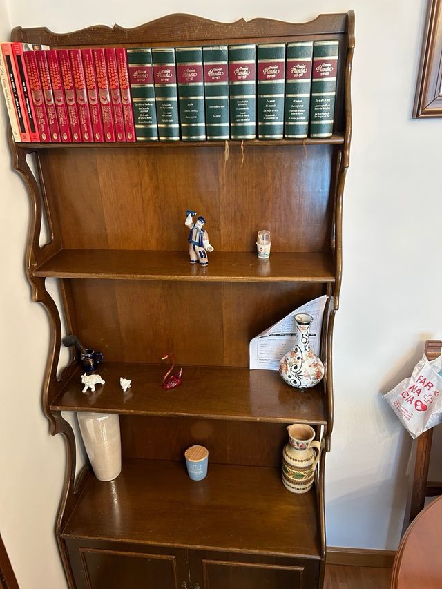 Estantería librería madera marrón