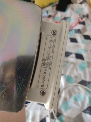 Plancha vintage Solac