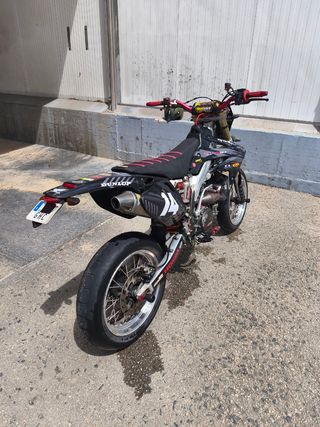 Honda CRF 450 X Supermotard MATRÍCULADA 2008