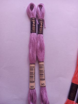 Hilos Bordar Anchor - Colores Surtidos 10 madejas