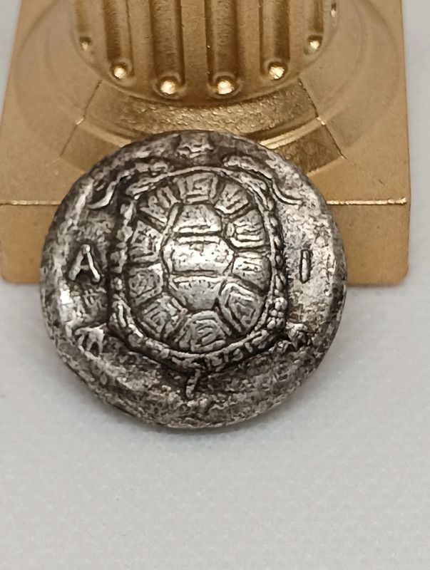 Moneta Antica Grecia Statere Aegina (riproduzione)