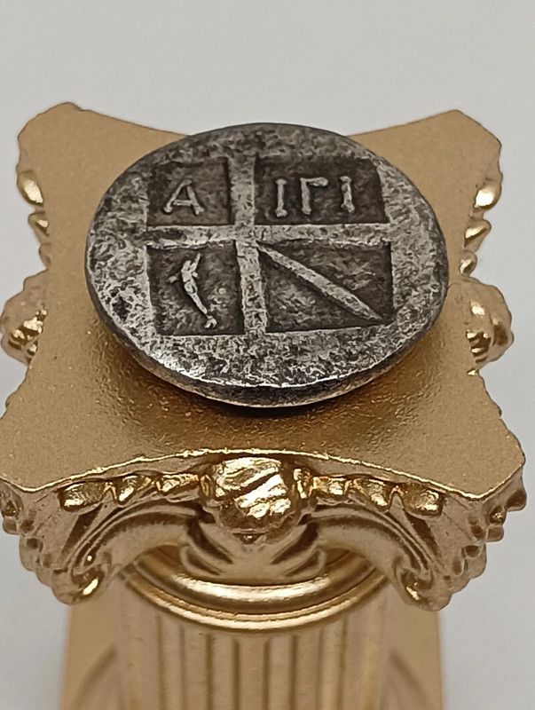 Moneta Antica Grecia Statere Aegina (riproduzione)