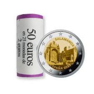 Moneda conmemorativa 2 euros Salamanca