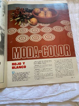 Revista “Labores del Hogar” Año 1974