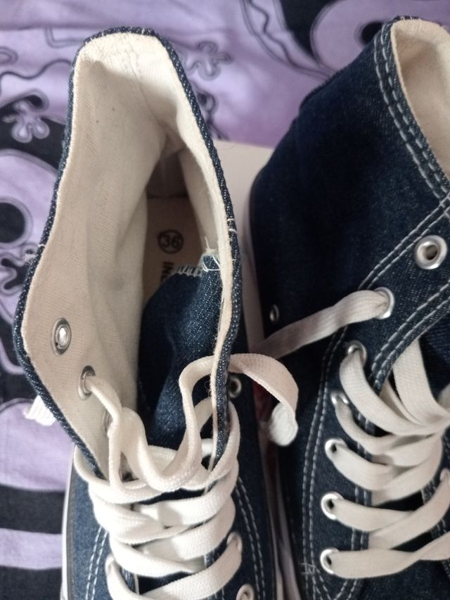 Zapatillas Carrefour azules - talla 36