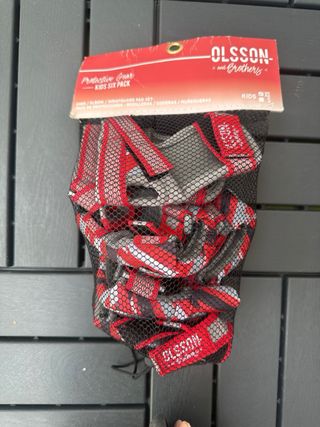 Protecciones patinaje Olsson Brothers. Talla XS. 