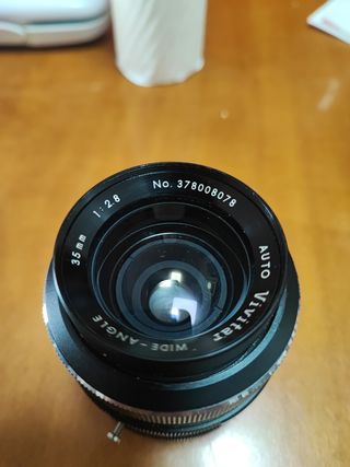 Objetivo Vivitar 35mm 1:2.8